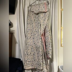 100% Cotton Floral Duvet Cover King Size With Two Pillow Cases